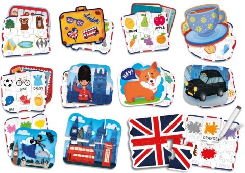 Gra edukacyjna Carotina MĂłj pierwszy angielski Lisciani