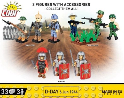 Klocki D-Day 6 czerwca 1944 Cobi Klocki