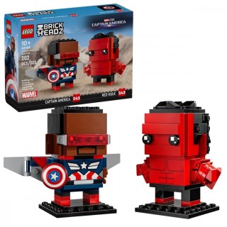 Klocki BrickHeadz 40668 Kapitan Ameryka i Czerwony Hulk LEGO