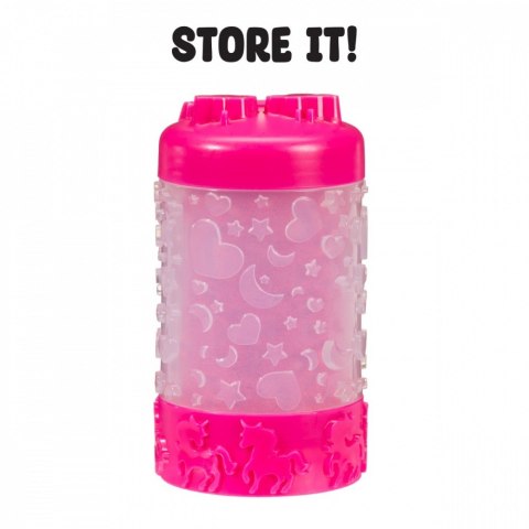 Piasek kinetyczny Wonder Factory Never Dry Sand Bag, Pomarańczowy, czerwony MGA