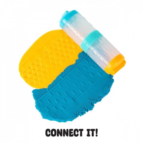 Piasek kinetyczny Wonder Factory Never Dry Sand Bag, Pomarańczowy, czerwony MGA