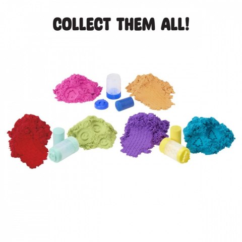 Piasek kinetyczny Wonder Factory Never Dry Sand Bag, Pomarańczowy, czerwony MGA