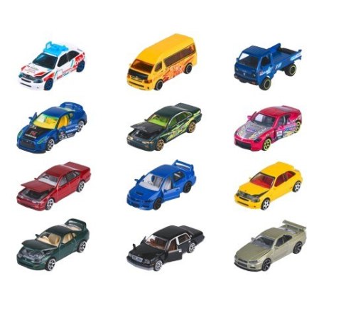 Zestaw pojazdów Majorette Bonus pak Japan 3 rodzaje Simba