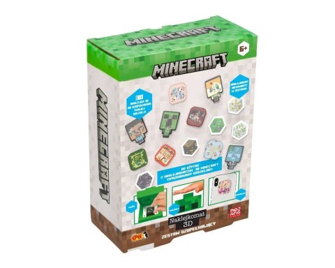 Zestaw uzupełniający Naklejkomat 3D - Minecraft Epee