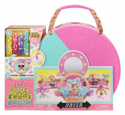 Zestaw laleczek L.O.L. Surprise Hair Beads Salon MGA