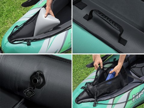 Bestway Bestway Kajak 2osobowy Ventura Elite X2 ponton Hydro Force wiosła 65052