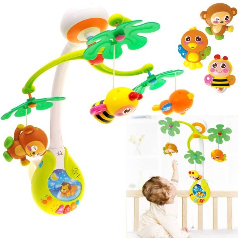 Hola Bajecznie kolorowa Interaktywna karuzelka ZA0636