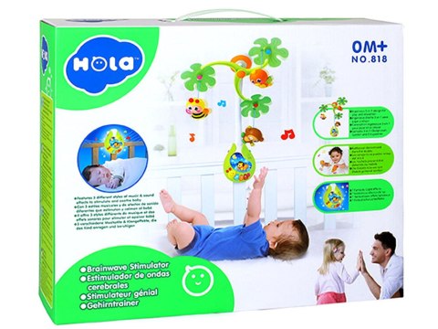 Hola Bajecznie kolorowa Interaktywna karuzelka ZA0636