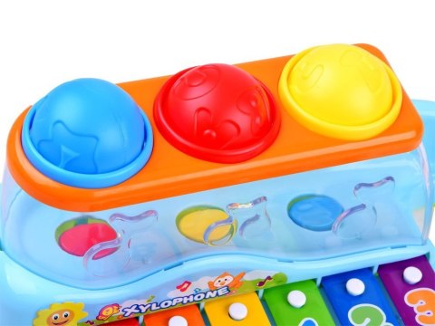 Hola EDUKACYJNE CYMBAŁKI + piłeczki i młotek IN0001