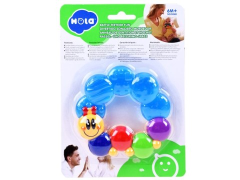 Hola GRYZAK Gryzaczek gąsieniczka dla maluszka ZA0635