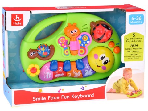 Hola Magiczne kolorowe Pianinko organki ZA0640