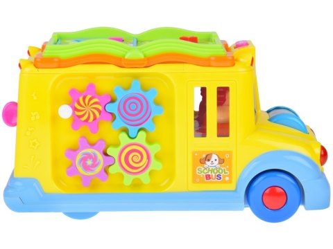 JOKOMISIADA Autko Wesoły Autobus Interaktywny Kolorowy jeździ świeci gra ZA0019