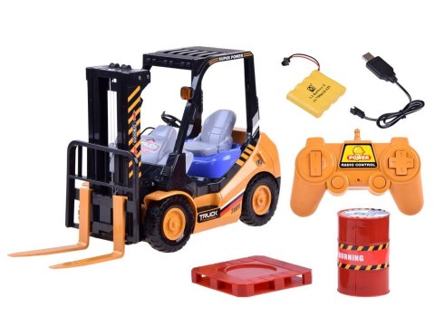 JOKOMISIADA DUŻY Zdalnie sterowany WÓZEK WIDŁOWY paleta RC0035