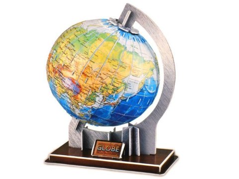 JOKOMISIADA GLOBUS 3D PRZESTRZENNE Puzzle 49 elementów puzzle kula ziemska ZA0936