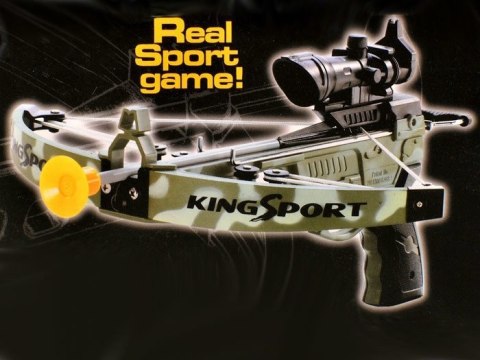 JOKOMISIADA KUSZA Z LASEROWYM CELOWNIKIEM + TARCZA ZA0698