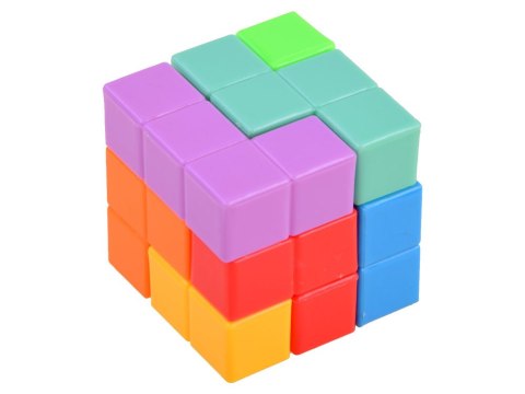 JOKOMISIADA Magiczna kolorowa KOSTKA typu Tetris GR0153