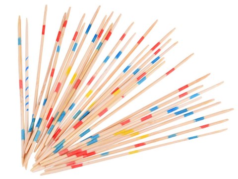 JOKOMISIADA Mikado Drewniane bierki Gra zręcznościowa GR0154