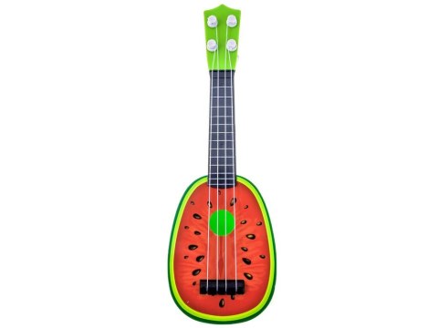 JOKOMISIADA Owocowa ukulele GITARA dla dzieci gitarka 37 cm IN0033