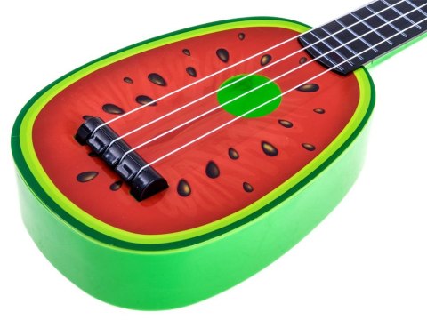 JOKOMISIADA Owocowa ukulele GITARA dla dzieci gitarka 37 cm IN0033
