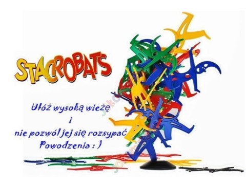 JOKOMISIADA STACROBATS KOSMICZNA PRZYGODA Świetna gra GR0013