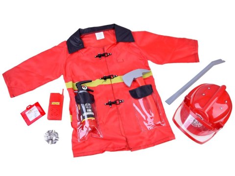 JOKOMISIADA Strój kostium przebranie dla każdego prawdziwego STRAŻAKA kask akc ZA0214