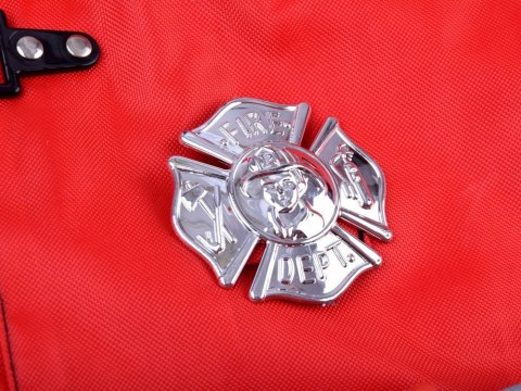 JOKOMISIADA Strój kostium przebranie dla każdego prawdziwego STRAŻAKA kask akc ZA0214