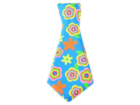 JOKOMISIADA WYSTRZAŁOWY kolorowy KRAWAT na gumce na bal imprezę karnawał ZA0681