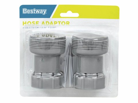 Bestway Bestway Adaptery 2 szt złączki do pomp 38mm 58236