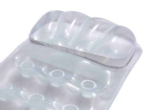 Bestway Bestway Dmuchany materac plażowy z zagłówkiem METAL 188x71cm 43024