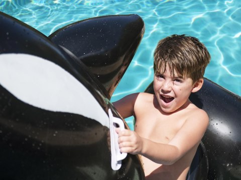 Bestway Bestway Duża dmuchana ORKA do pływania 203x102cm 41009