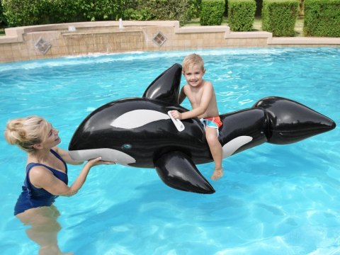 Bestway Bestway Duża dmuchana ORKA do pływania 203x102cm 41009