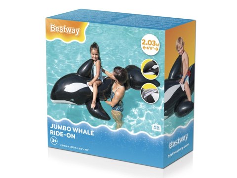 Bestway Bestway Duża dmuchana ORKA do pływania 203x102cm 41009