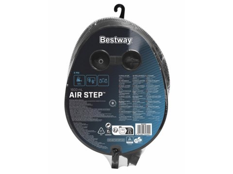 Bestway Bestway Pompka nożna do materaca + 2 różne adaptery 29x22cm 62005