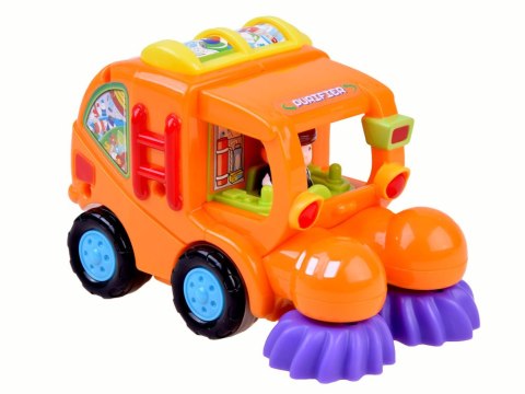 Hola Auto Betoniarka Zamiatarka Kombajn - Edukacyjne Autka z Napędem ZA1812