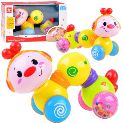 Hola Gąsieniczka Interaktywna jeżdząca kolorowa ZA1188