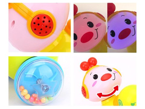 Hola Gąsieniczka Interaktywna jeżdząca kolorowa ZA1188