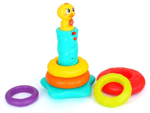 Hola Interaktywna PIRAMIDA Grająca Kaczuszka ZA1484