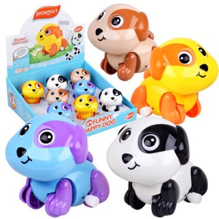 Hola Nakręcany PIESEK pies jeździ rusza ogonkiem ZA1191