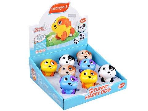 Hola Nakręcany PIESEK pies jeździ rusza ogonkiem ZA1191