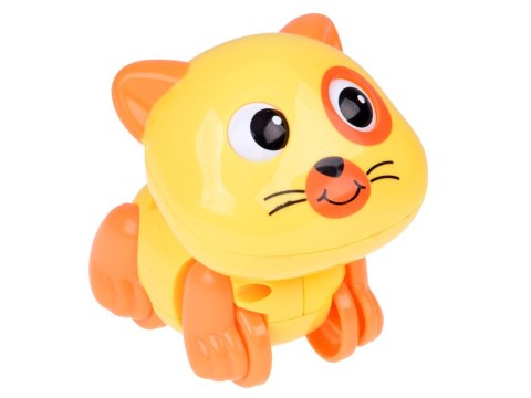 Hola Nakręcany kolorowy Kotek Psotek rusza ogonkiem zabawka ZA1190