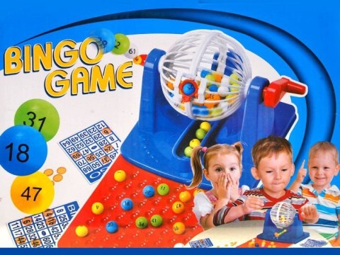 JOKOMISIADA BINGO Edukacyjna liczbowa Gra Rodzinna GR0251