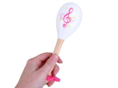 JOKOMISIADA Drewniane instrumenty cymbałki tamburyn IN0085