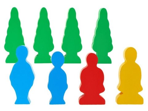 JOKOMISIADA Drewniane klocki MIASTECZKO Straż pożarna ZA1804