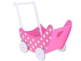 JOKOMISIADA Drewniany WÓZEK dla lalek pchaczyk retro ZA2250