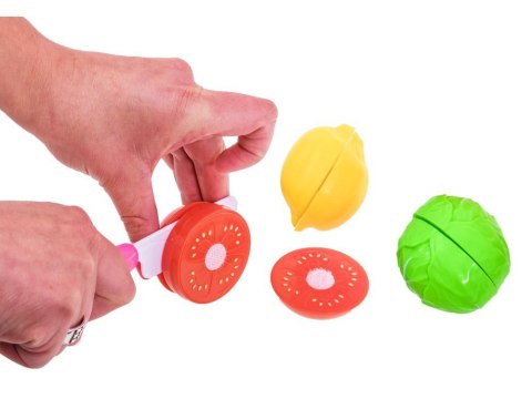 JOKOMISIADA Interaktywna Kuchnia dla dzieci LODÓWKA + akcesoria ZA2196