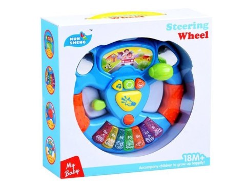 JOKOMISIADA Interaktywna kierownica muzyczna dźwięki ZA1592