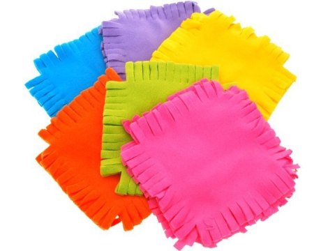 JOKOMISIADA Kocyk patchwork zestaw kreatywny DIY polar ZA1551