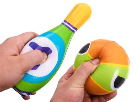 JOKOMISIADA Kolorowe bezpieczne KRĘGLE dla dzieci ZA2211