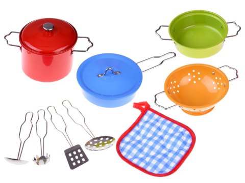 JOKOMISIADA Malowane GARNKI Małego kucharza Naczynia ZA1608