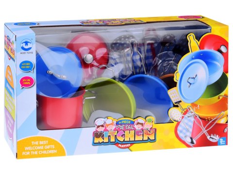 JOKOMISIADA Malowane GARNKI Małego kucharza Naczynia ZA1608